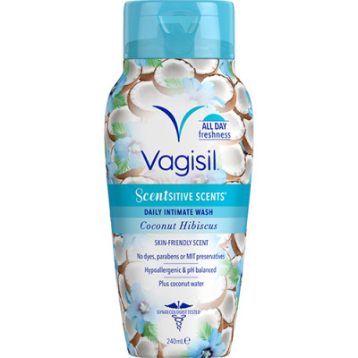 Dung dịch vệ sinh phụ nữ Vagisil Scentsitive Scents Daily Intimate Wash (240ml/354ml)	- Hàng chính hãng
