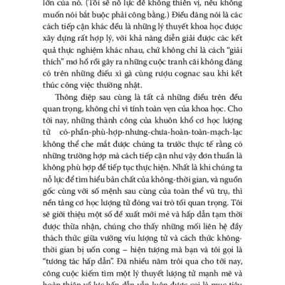 Điều Gì Đó Ẩn Sâu - Thế Giới Lượng Tử Và Không-Thời Gian Đột Sinh