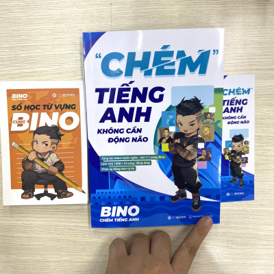 Sách - Chém Tiếng Anh Không Cần Động Não - Bino