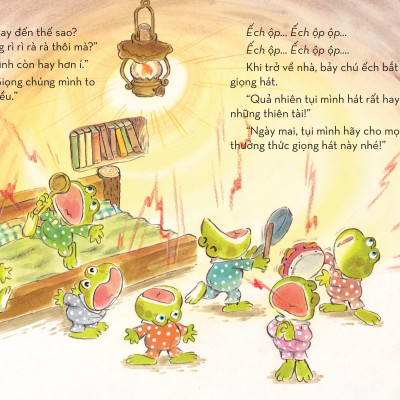 Sách - Bảy Chú Ếch Con - Tập 3 - Cất Cao Giọng Hát