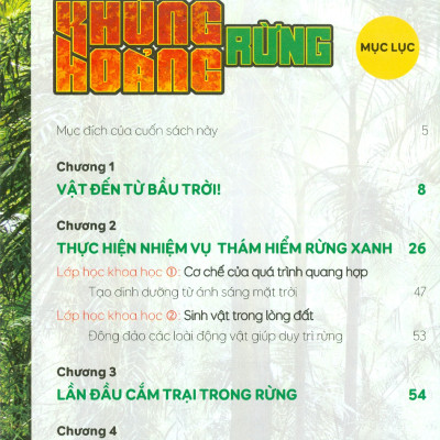 Truyện Tranh Tri Thức Khoa Học - KHỦNG HOẢNG RỪNG (Bản in màu)