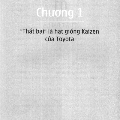 Thất Bại Học Của Toyota (PN)