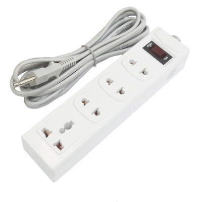 Ổ Cắm Điện Honjianda Loại 4 Ổ - HJD-0114R (Dây Dài 3m)