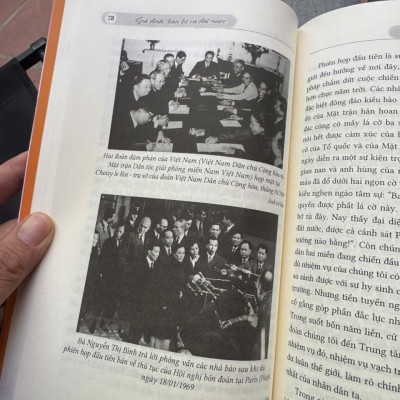 (Bìa mềm, tái bản 2025) HỒI KÝ GIA ĐÌNH – BẠN BÈ – ĐẤT NƯỚC – Nguyễn Thị Bình – NXB CTQGST