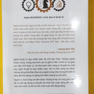 NGHỆ THUẬT TƯ DUY CHIẾN LƯỢC - Avinash K. Dixit & Barry J. Nalebuff - Kim Phúc dịch - (bìa mềm)