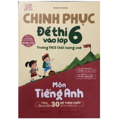 Sách - Combo Chinh phục đề thi vào lớp 6 trường THCS Chất lượng cao môn Toán và Tiếng Anh