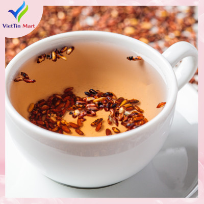 Trà gạo lứt, đậu đen xanh lòng, đậu đỏ, hoa nhài, lá dứa 1kg (đóng zip) VietTin Mart