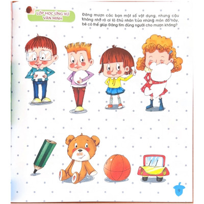 Dạy Con Học Lễ Giáo - Lớp Chồi 2 -Tứ Diệp Thảo - Sách Văn Lang