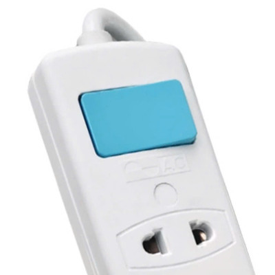 Ổ CẮM công suất lớn AC AES011343 4000W dây 3m, dùng cho bếp điện, bình đun siêu tốc, bảo hành 12 tháng