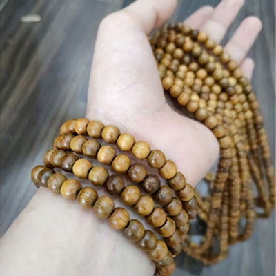 VÒNG TAY NAM NỮ GỖ BÁCH XANH – VẬN TÀI – MAY MẮN ( Mian .vn)