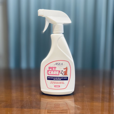Nước Xịt Khử Mùi, Diệt Khuẩn Cho Chó Mèo ASFA Pet Care 500ml