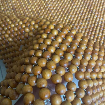 Chiếu Hạt Gỗ Pơ Mu Cao Cấp - Kích Thước 1,2mx1,9m hạt 1.8cm ( video , hình thật ) 