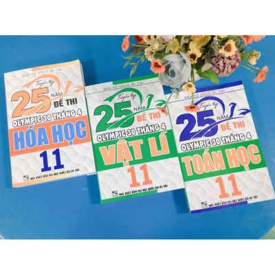Sách - Tuyển tập 25 năm đề thi Olympic 30 tháng 4 Hóa Học 11