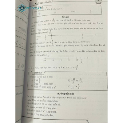 Combo 2 cuốn Sách Nắm chắc kiến thức và kĩ năng Toán 7 Tập 1 - Số học + Tập 2 - Hình học - Xác suất thống kê