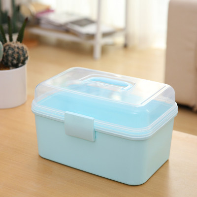 Tủ Đựng Thuốc / Hộp đựng thuốc gia đình có quai xách - Hộp đựng đồ Mỹ Phẩm Đi Làm Móng Làm Nails