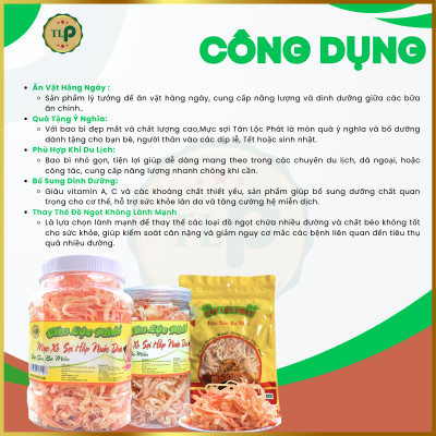 MỰC SỢI HẤP NƯỚC CỐT DỪA TÂN LỘC PHÁT - HŨ 200G