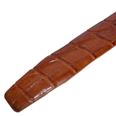 HC4237-4756-4768-4806 - Thắt lưng nam da cá sấu Huy Hoàng nguyên con 4P màu nâu đất, nâu đỏ, đen, vàng bò