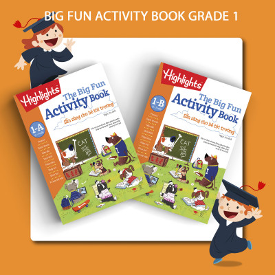 Big Fun Activity Book - Sẵn Sàng Cho Bé Tới Trường 1 - B (5-7 Tuổi)
