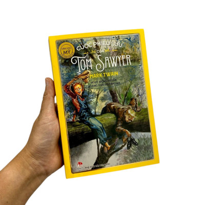 Sách - Tác Phẩm Chọn Lọc - Văn Học Mỹ - Cuộc Phiêu Lưu Của Tom Sawyer (Tái Bản 2024)