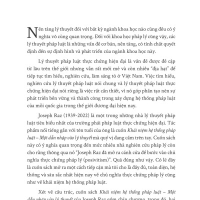 Khái Niệm Hệ Thống Pháp Luật - Một Dẫn Nhập Vào Lý Thuyết