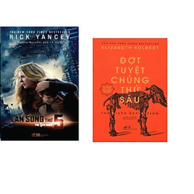 Combo 2 cuốn sách: Đợt tuyệt chủng thứ 6 +  Làn sóng thứ 5