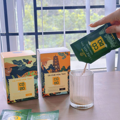 Set quà cà phê Tết - Set quà Sum Vầy