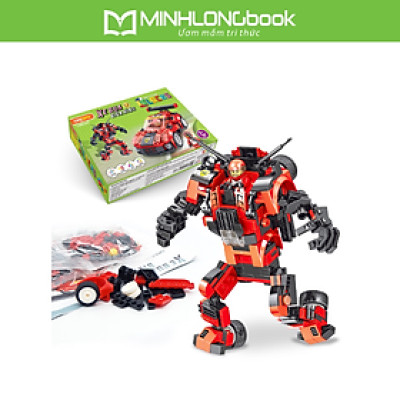 Đồ Chơi Ghép Hình - Xe Đua Biến Hình Gồm 246 Chi Tiết - DK81025