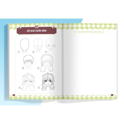Sách - 365 Ngày Luyện Vẽ Nhân Vật Manga - Tập 1 - Megabook