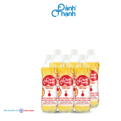Thùng 24 chai Nước Khoáng Thiên Nhiên Đảnh Thạnh Khoáng Chanh Dây 430ml