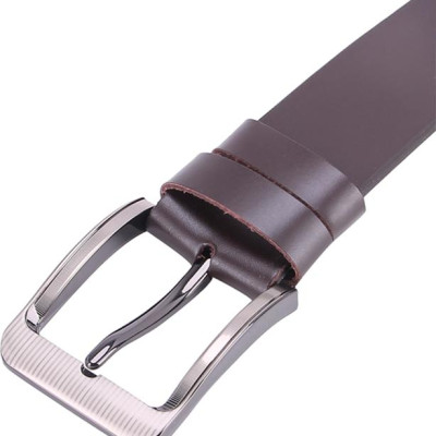 Thắt Lưng Nam Bát Gài Bản Lớn Huy Hoàng HT4139 (120 x 4 cm) - Nâu