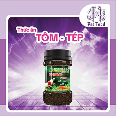 Thức ăn TÔM TÉP kiểng, Shrimp Food - Protein trên 40%, kích màu, dễ tiêu hóa - hộp 68g