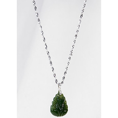 Dây Chuyền Hồ Ly Nữ Hoàng 9 Đuôi Ngọc Bích Ngọc Quý Gemstones