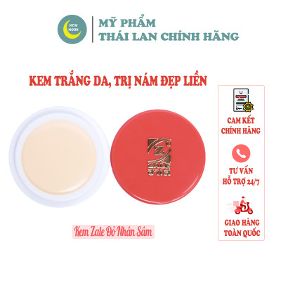 Kem Dưỡng Trắng Da Z ZALE ĐỎ NHÂN SÂM 6g Tẩy Nám Tàn Nhang Che Khuyết Điểm - BỘ 12 HỦ
