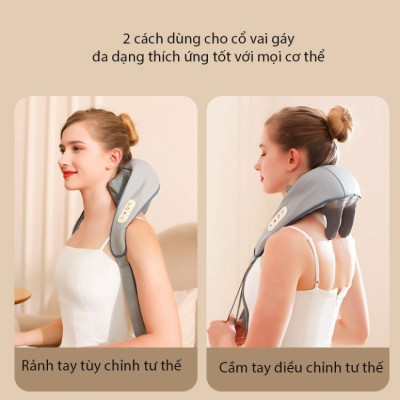 ￼Máy Massage Cổ Vai Gáy 6D Giảm Đau Mỏi Cải Thiện Sức Khỏe Cho Văn Phòng Người Cao Tuổi-DIANDI