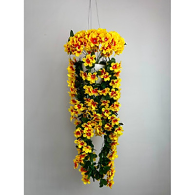 Cụm bồ công anh rủ giả - Size 80cm - Cây giả, hoa lụa Decor trang trí nhà cửa