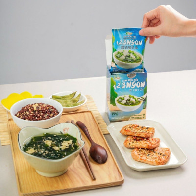 1 gói canh rong biển ăn liền nấu canh không bột ngọt cho bé TÂM MINH FOODS