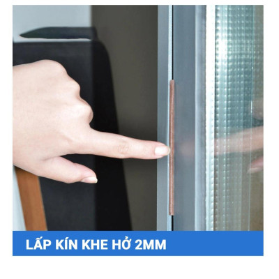 Cuộn 6 mét Roong, Gioăng cao su chữ I chống ồn, Ron ngăn Bụi cửa Sổ cửa đi cửa nhà