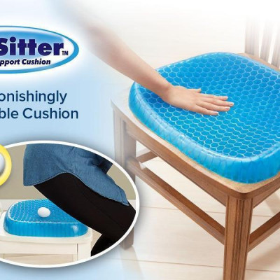 Đệm Lót Ghế Tổ Ong 4D Flex Thiết Kế Thoáng Khí Bảo Vệ Cột Sống Chất Liệu Mềm Mại Thân Thiện