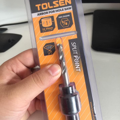 MŨI TRỤC KHOÉT 14-30mm, 32-152mm TOLSEN 75700, 75701 - HÀNG CHÍNH HÃNG