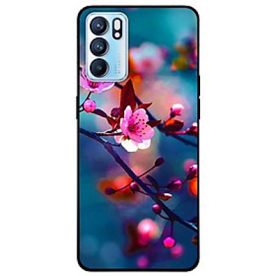 Ốp lưng dành cho Oppo Reno 6 - Reno 6 Z mẫu Cành Hoa Đào