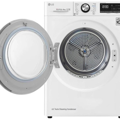 Máy sấy bơm nhiệt LG 9 Kg DVHP09W - Hàng chính hãng - Giao toàn quốc