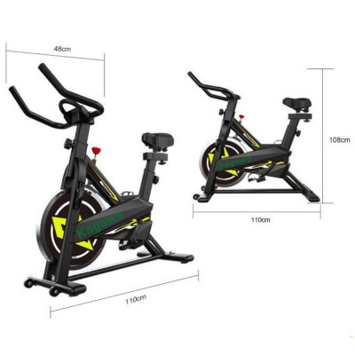 Xe đạp tập thể dục, gym, fitness trong nhà Kagawa KX9 khung sườn thép không rỉ cao cấp, tặng 5 quà tặng hot