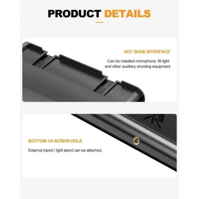 Lensgo TC7 II - Máy Nhắc Chữ 10 Inch Sử Dụng Điều Khiển Từ Xa Bluetooth Dành Cho Điện Thoại, Máy Ảnh - Hàng Nhập Khẩu