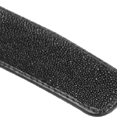 Thắt Lưng Nam Da Cá Đuối Bản Lớn Huy Hoàng HT4502 - Đen