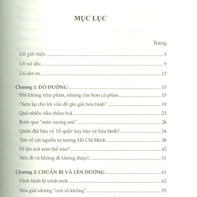 Hành Trình Vì Hòa Bình (Hồi ức) - Nguyễn Chí Vịnh