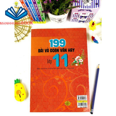 Sách - 199 Bài Và Đoạn Văn Hay Lớp 11 - Biên Soạn Theo Chương Trình GDPT mới.