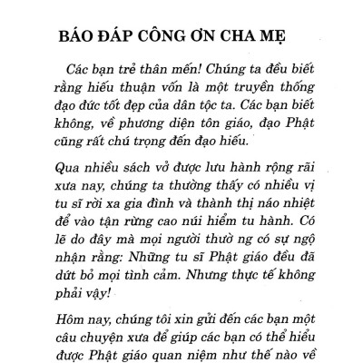 Báo Đáp Công Ơn