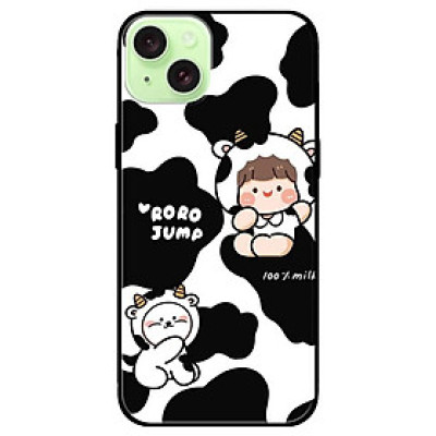 Ốp lưng dành cho Iphone 15 - Iphone 15 Plus - Iphone 15 Pro - Iphone 15 Pro Max - Búp Bê Bò Sữa - Hàng Chính Hãng