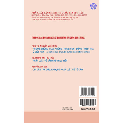 Công tác dân vận của cơ quan hành chính trong tiếp công dân, giải quyết khiếu nại, tố cáo