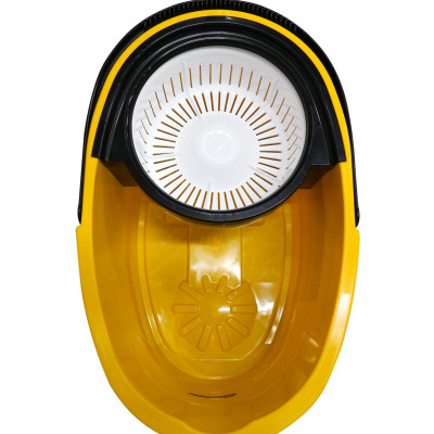 Bộ Lau Nhà 360 độ Omega Mop Plus công nghiệp (xô lớn + xe đẩy + xoay tay)